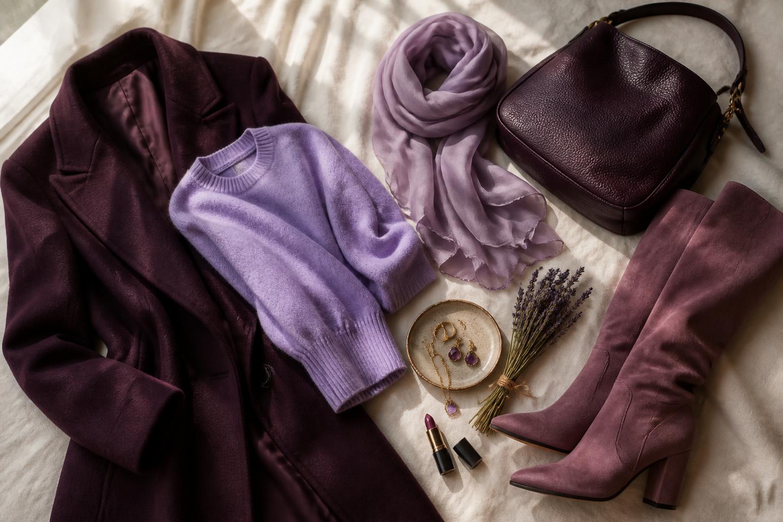 Purple Fall Outfits 2026: 7 Plum, Lavender & Pastel Looks You Can Shop on Amazon