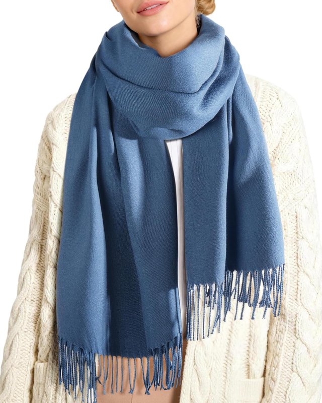 Cashmere-Feel Shawl Wrap Scarf