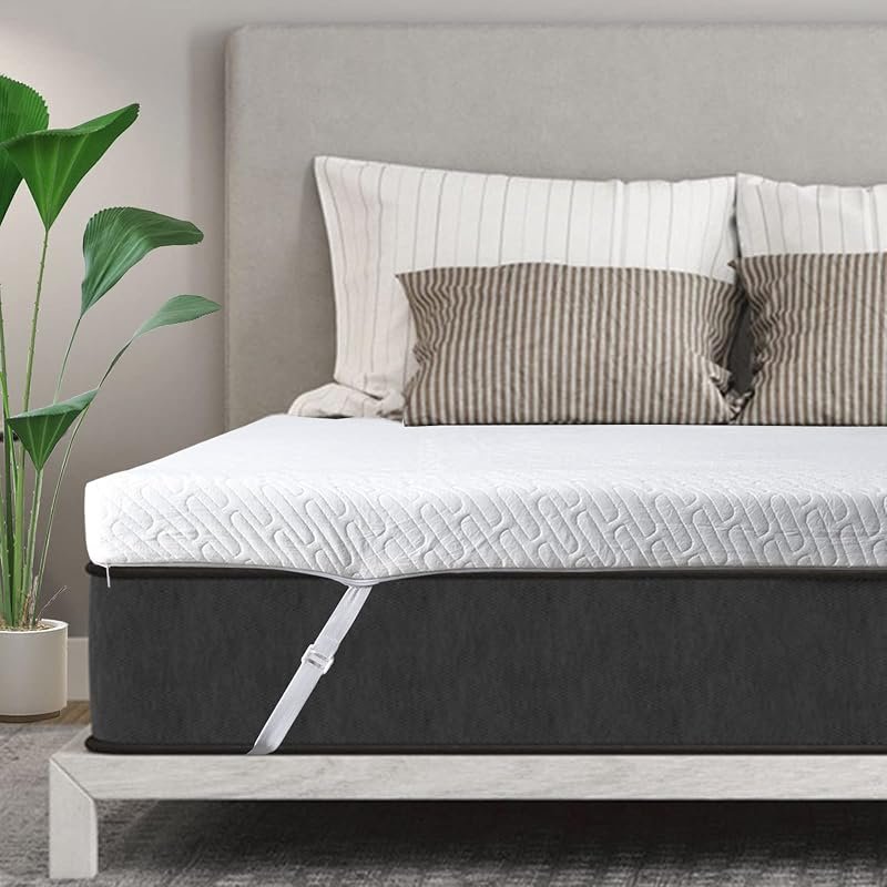 3-Inch Gel Memory Foam Topper, Twin XL
