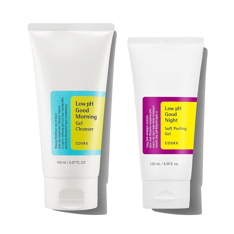 Low pH Good Morning Gel Cleanser + Soft Peeling Gel