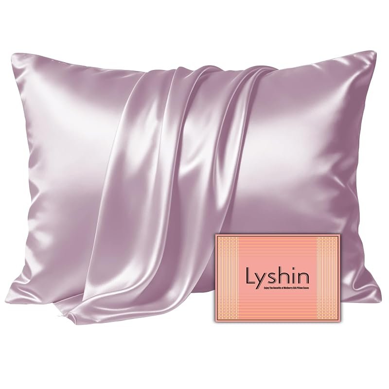 Mulberry silk pillowcase folded